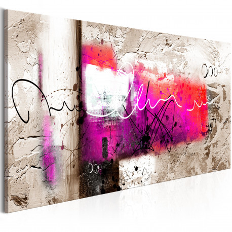 Seinapilt - Hammer (1 Part) Pink Narrow - 120x40