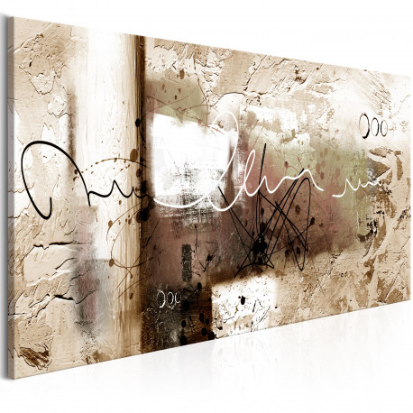 Seinapilt - Hammer (1 Part) Beige Narrow - 120x40