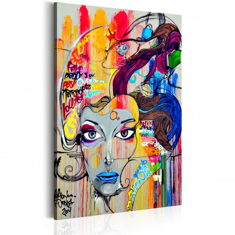 Seinapilt - Colourful Thoughts - 60x90