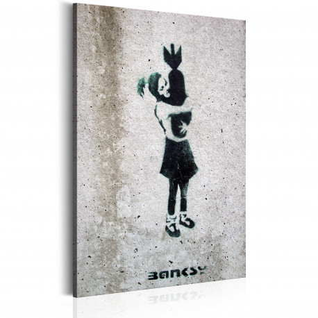 Seinapilt - Bomb Hugger by Banksy - 60x90