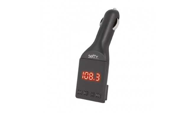 Setty Автомобильный FM Transmitter Bluetooth 4.0 | USB | Micro SD | Aux | LCD | AUX 3.5 mm Kабель | 