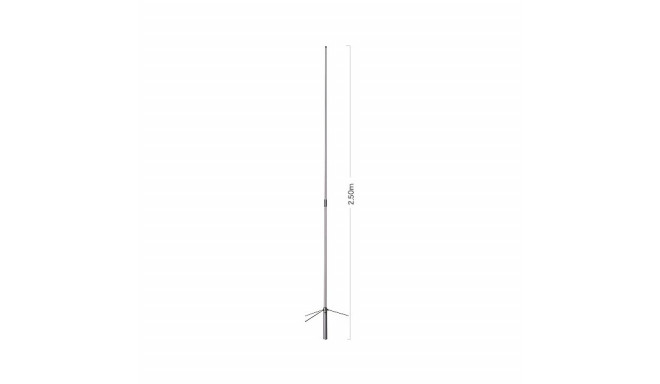 Diamond X-200N baasantenn VHF(6,0 dB) / UHF(8,0 dB), N-pesa