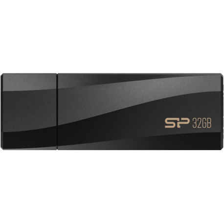 Silicon Power mälupulk 32GB Blaze B07 USB 3.2, must