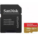 Sandisk memory card microSDXC 256GB Extreme Plus + adapter