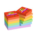 Märkmepaber iseliimuv Post-it SuperSticky PLAYFUL Colour Collection 47,6x47,6mm 12*90l 6 värvi