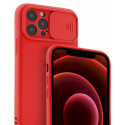 Fusion case Camera Protect Silicone Apple iPhone 13, red