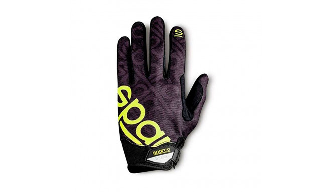 Men's Driving Gloves Sparco MECA III Melns XL Izmērs