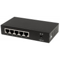 Intellinet 561228 Switch Gigabit PoE+ 5x RJ45 60W