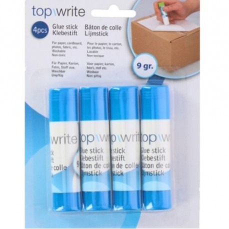 Topwrite Glue stick 9g ( 4 pcs)