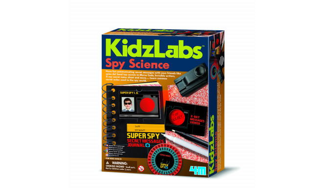 4M KidzLabs kit Spy science