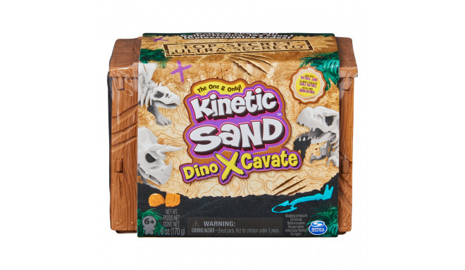 KINETIC SAND Playset with sand Dino Xcavate