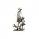 Decorative Figure DKD Home Decor Blue Golden Resin Modern Family (16 x 9,5 x 24 cm)
