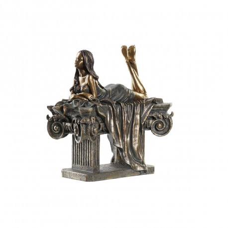 Dekoratīvās figūriņas DKD Home Decor Dāma Varš Sveķi (30,5 x 15,5 x 28,5 cm)