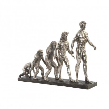 Dekoratiivkuju DKD Home Decor Origin of Species Hõbedane Kroomitud 55 x 18 x 42 cm