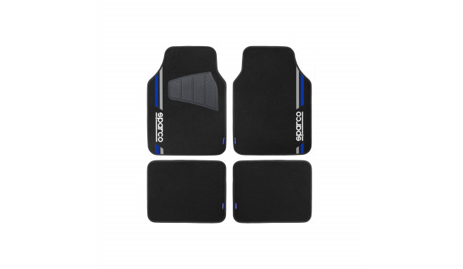 Car Floor Mat Set Sparco SPCF508BL Blue Universal