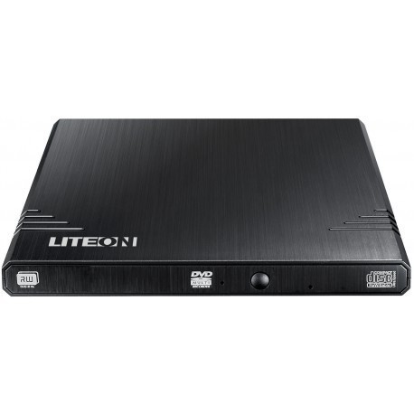 Liteon внешний DVD/CD записыватель Ext 8x USB, черный (EBAU108)