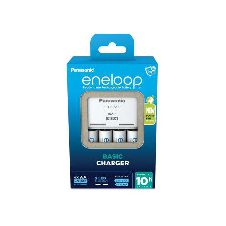 Panasonic eneloop charger BQ-CC51 + 4x2000mAh