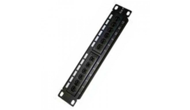 12-port UTP Category 6 Patch Panel Monolyth RACNINPP1210U6 10"
