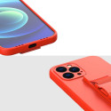 Pouzdro na lano Silikonový kryt na šňůrku Kabelka na šňůrku na šňůrku pro Samsung Galaxy A33 5G Navy