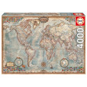 Educa - Puzzle 4000 The World Executive Map