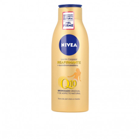 NIVEA Q10+ reafirmante y autobronceadora body milk 400 ml