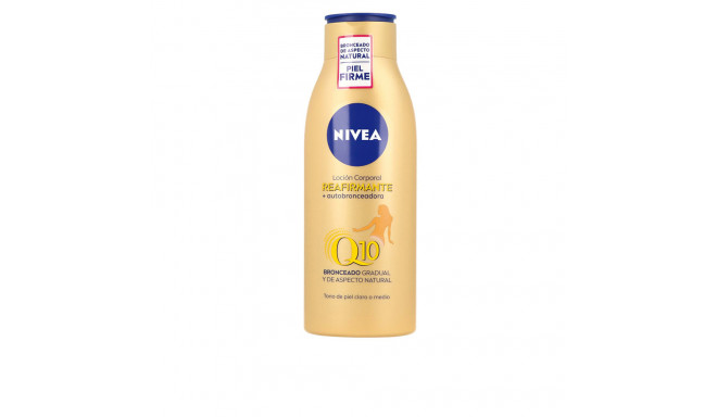 NIVEA Q10+ reafirmante y autobronceadora body milk 400 ml