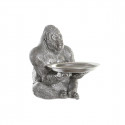 Decorative Figure DKD Home Decor Silver Resin Gorilla (38 x 55 x 52 cm)