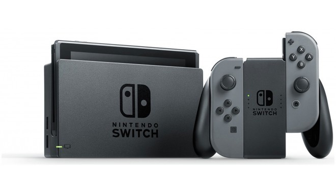Nintendo Switch, pelēks