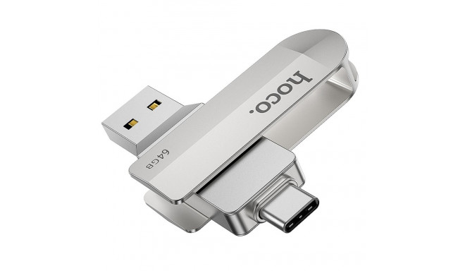 HOCO pendrive USB A + Type C UD10 64GB USB3.0