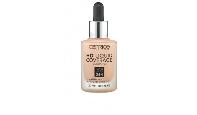 CATRICE LA BASE DE COBERTURA LÍQUIDA HD dura hasta 24 horas #020-rose beige