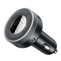 Baseus transmiter FM Enjoy Bluetooth MP3 car charger black