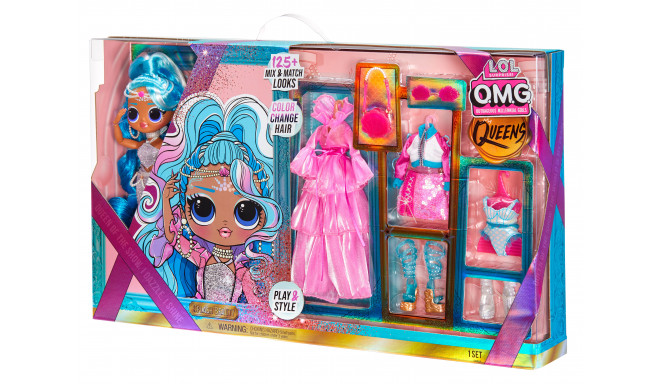 L.O.L. Surprise OMG Queens Doll Splash Beauty, 24 cm