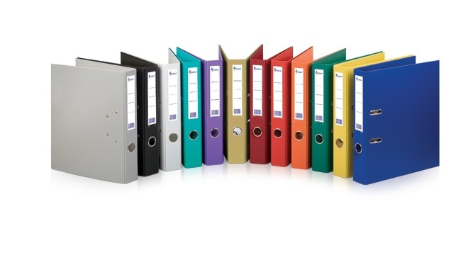 Lever arch file PP A4 50mm, Red FO20011