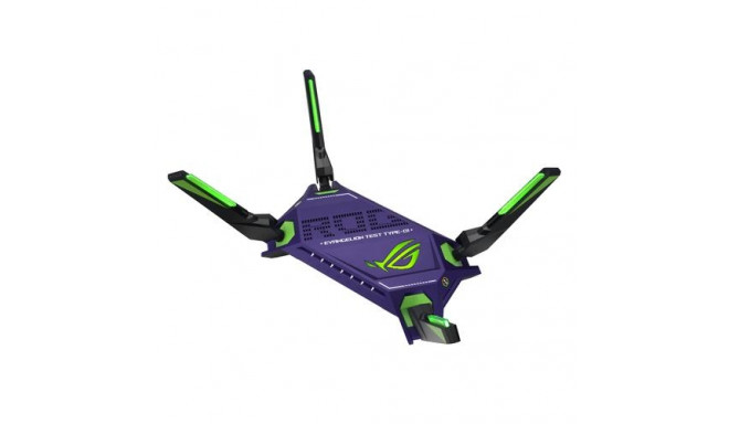 ASUS ROG Rapture GT-AX6000 AiMesh EVA Edition wireless router Dual-band (2.4 GHz / 5 GHz) Black, Blu