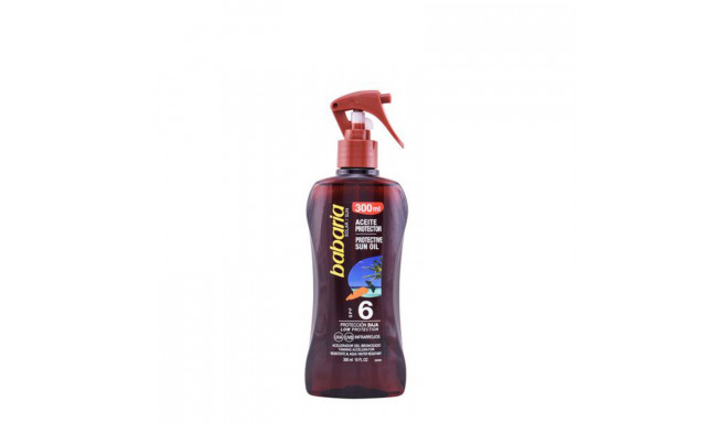 Tanning Oil Zanahoria Babaria 8410412029544 SPF 6 (300 ml) Spf 6 300 ml