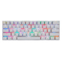 Wireless mechanical gaming keyboard Motospeed CK62 Bluetooth (white)