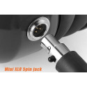 RAN-3000Q Heavy duty headset with Mini XLR 6-pin jack