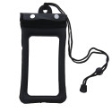 Waterproof zipped case 6.5-6.8" black