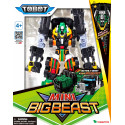 TOBOT Galaxy Detectives robot-transformer Mini Big Beast, 23 cm