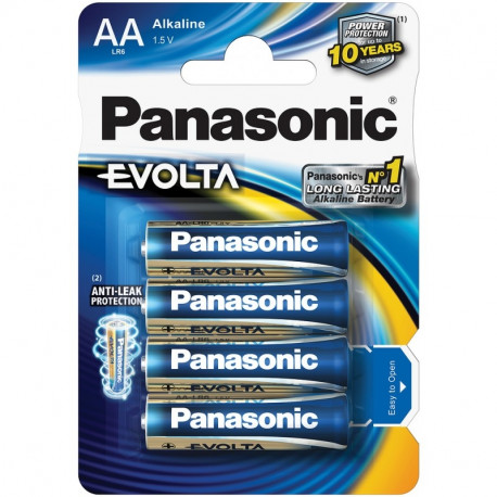 Panasonic Evolta AA/LR6 patarei 4+2 pakk