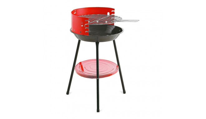 Barbecue Algon Circular Red Grill (36 x 36 x 55 cm)