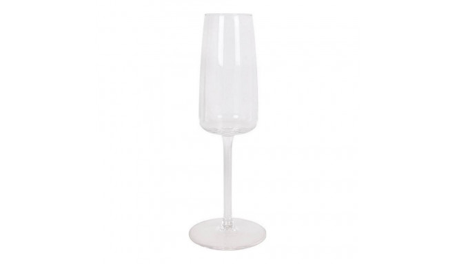 Champagne glass Royal Leerdam Leyda Crystal Transparent 6 Units