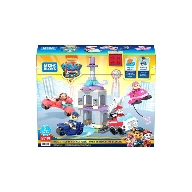 Paw patrol ride hot sale and rescue vehicles