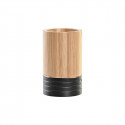 Toothbrush Holder DKD Home Decor Natural Bamboo (7 x 7 x 11 cm)