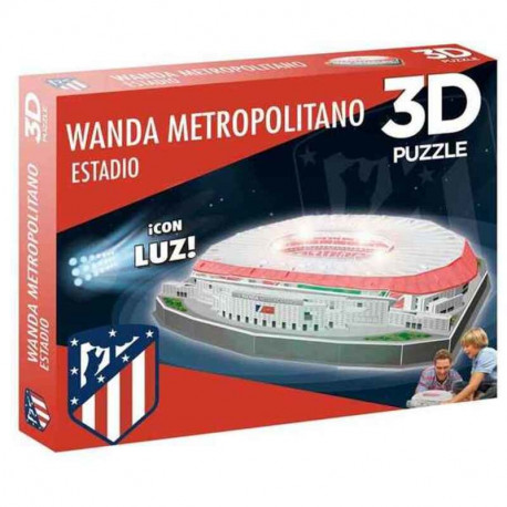 3D Puzle Wanda Metropolitano Licht Atlético de Madrid