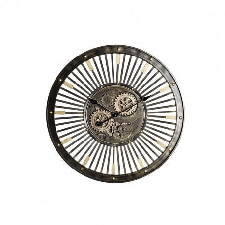 Seinakell DKD Home Decor Must Kuldne Raud Vintage 65 x 6,7 x 65 cm