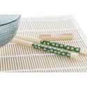 Sushi Komplekt DKD Home Decor Roheline Bambus Keraamika (14,5 x 14,5 x 31 cm)