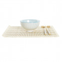 Sushi Set DKD Home Decor Blue White Bamboo Stoneware (14,5 x 14,5 x 31 cm)