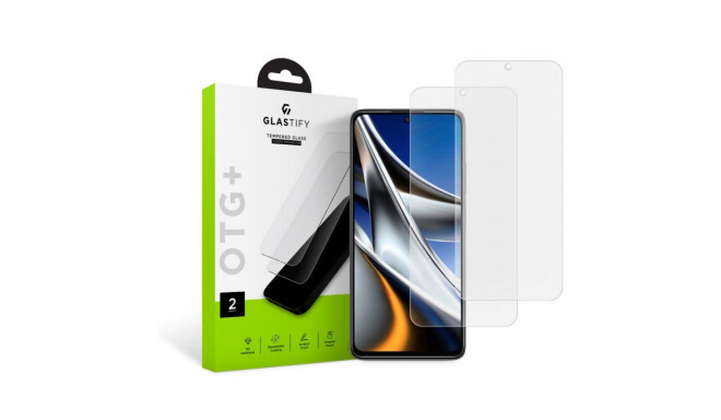 Glastify защитное стекло OTG+ Xiaomi Poco X4 Pro 2 шт.