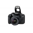 Canon EOS 2000D BK 18-55 IS + SB130 +16GB EU26 SLR Camera Kit 24.1 MP CMOS 6000 x 4000 pixels Black